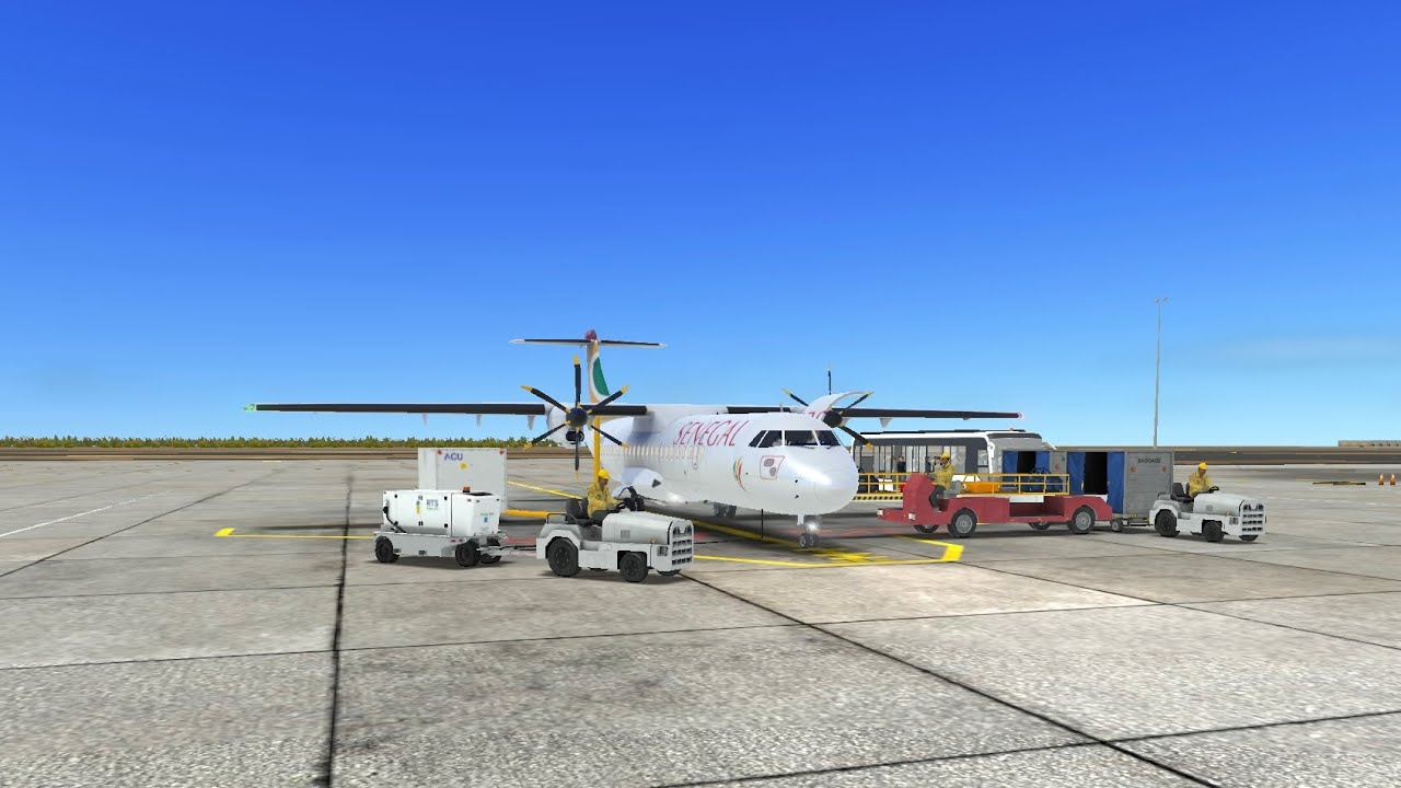 SZN293 Air Senegal ATR 72-600 GOBD-GBYD Takeoff