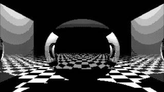 SCENE018 by ..@; A Atari ST GfA Raytrace CGI animation with YM chip sound