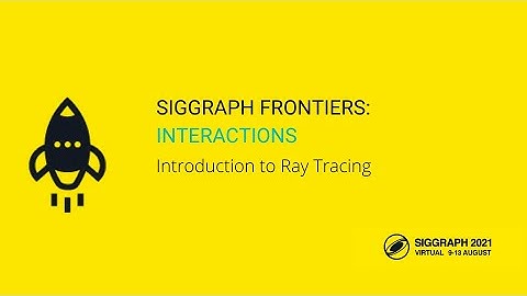 Introduction to Ray Tracing - Class 2