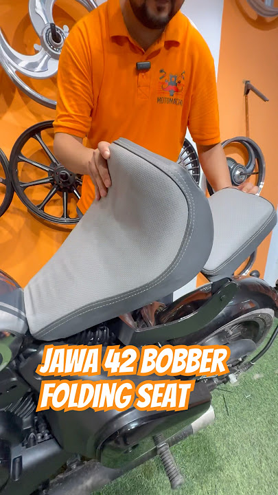 JAWA 42 Bobber 2025 | Dual Seat | Folding/Foldable Seat Installation  #jawa42bobber #jawabikes Jawa