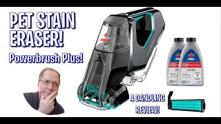 BISSELL Pet Stain Eraser PowerBrush Plus!  Carpet Stain Lifter Machine by DANDLINC 266 views 4 months ago 8 minutes, 53 seconds
