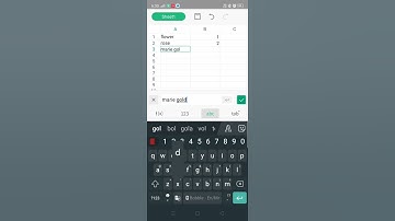 how make spread sheet app link in description