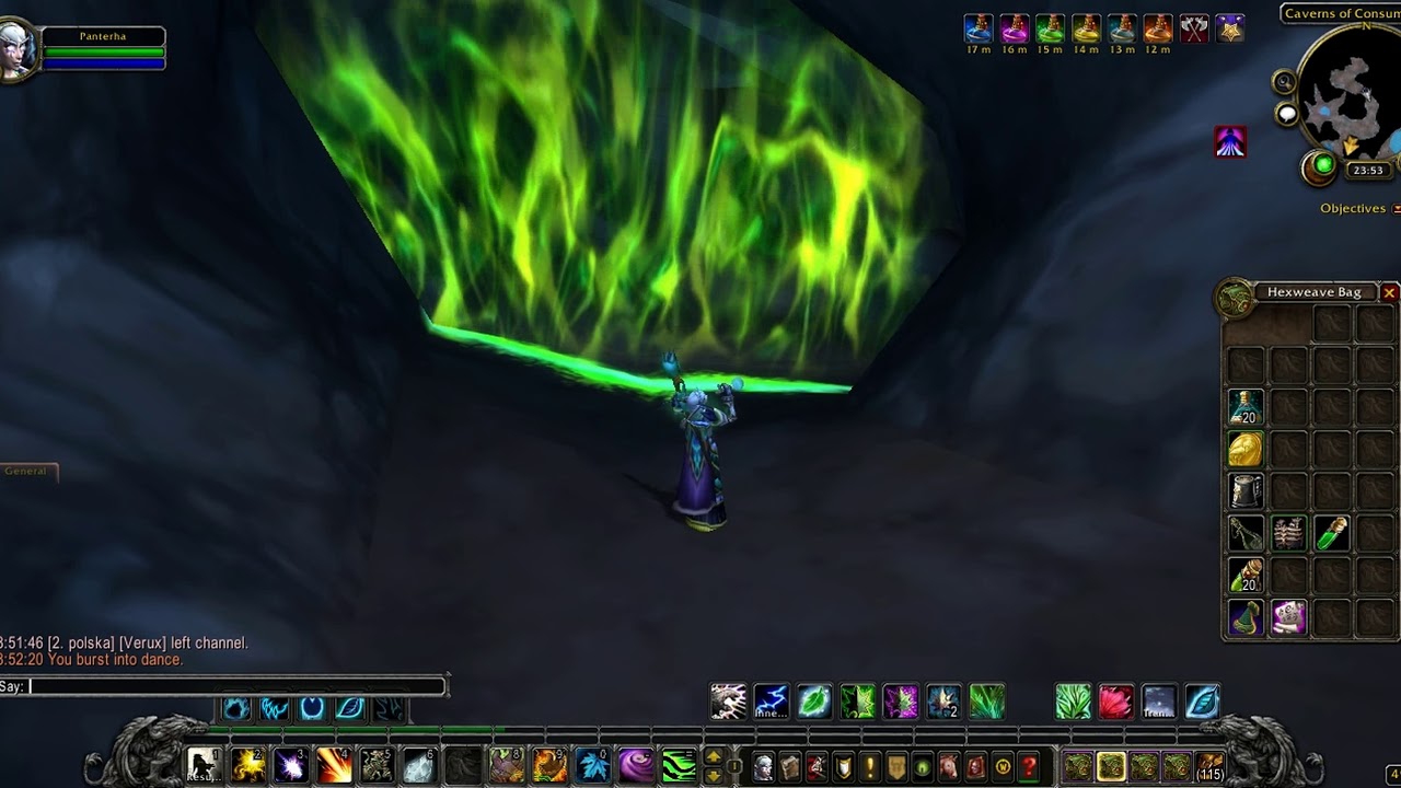 World of Warcraft: Solving riddle for Sun Darter Hatchling in Winterspring / Caverns of Consumption