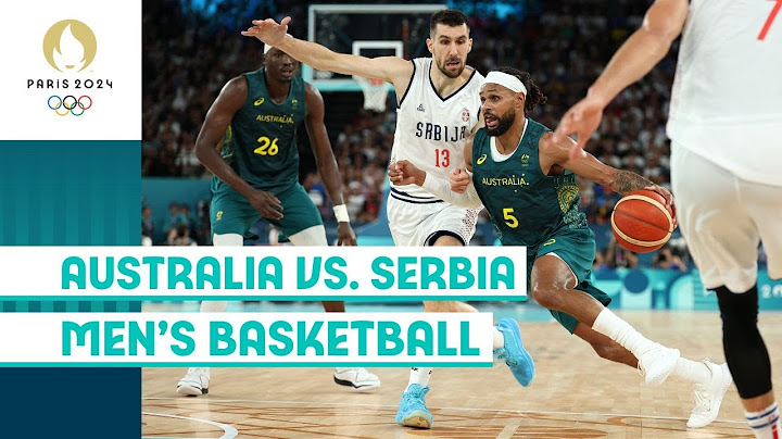 🇦🇺 Australia vs. Serbia 🇷🇸 | Men's Basketball | #Paris2024 Highlights