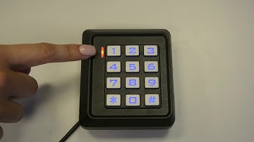 DC260 Stand Alone Door Access Control Unit - Deleting All Stored Information