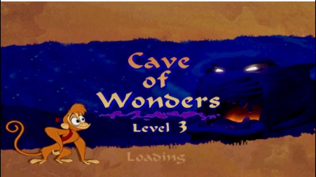 Aladdin in Nasira's Revenge The cave of wonders level 3 walkthrough14