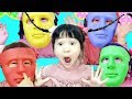 Learn colors with coloring masks - JOHNY JOHNY Yes Papa - LEA