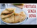 COME FARE LA FRITTATA SENZA UOVA - Ricetta facile e gustosa con la FARINA DI CECI | Elefanteveg