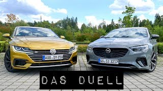 VW ARTEON 2.0 L BiTDI R-Line vs. OPEL INSIGNIA GSi | Der direkte Vergleich | Fahr doch