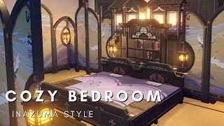 Cozy Inazuma Bedroom 💤| Genshin Teapot Interior Design