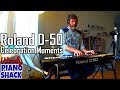 Roland D-50 Celebration Moments with Woody Piano Shack