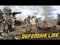 Epic 327th STAR CORPS Defense 200 Clones vs 3000 Droids 