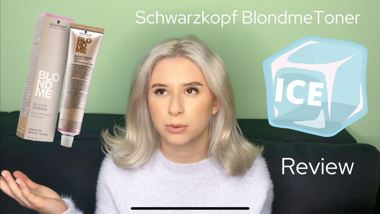 BlondMe Ice Toner Schwarzkopf - YouTube
