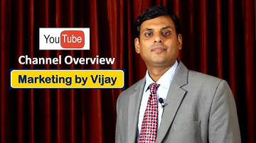 Marketing by Prof Vijay Prakash Anand Youtube Channel Overview