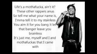 ASAP Rocky- Goldie LYRICS