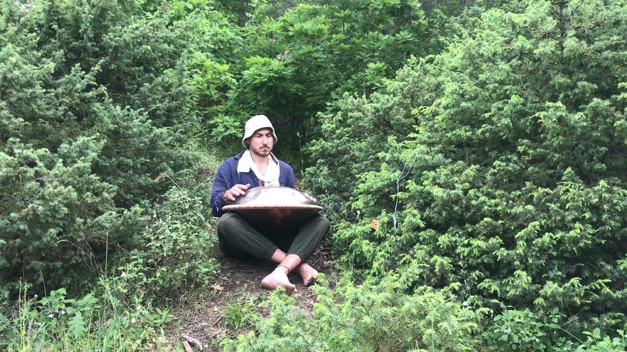 Hang, Plant Music and Nature Sounds Meditation Session - 10 mins - Juniperus