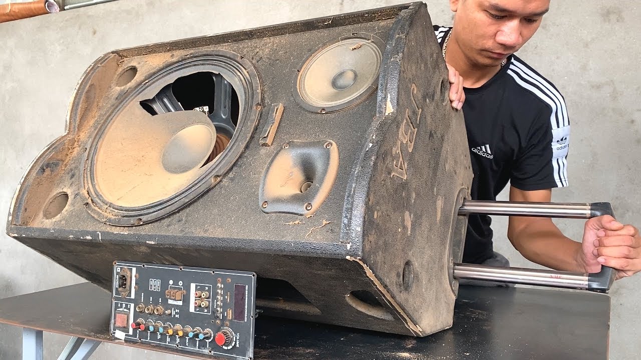 Multi-function portable speaker system restoration process