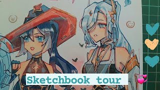 sketchbook tour 2 !💫