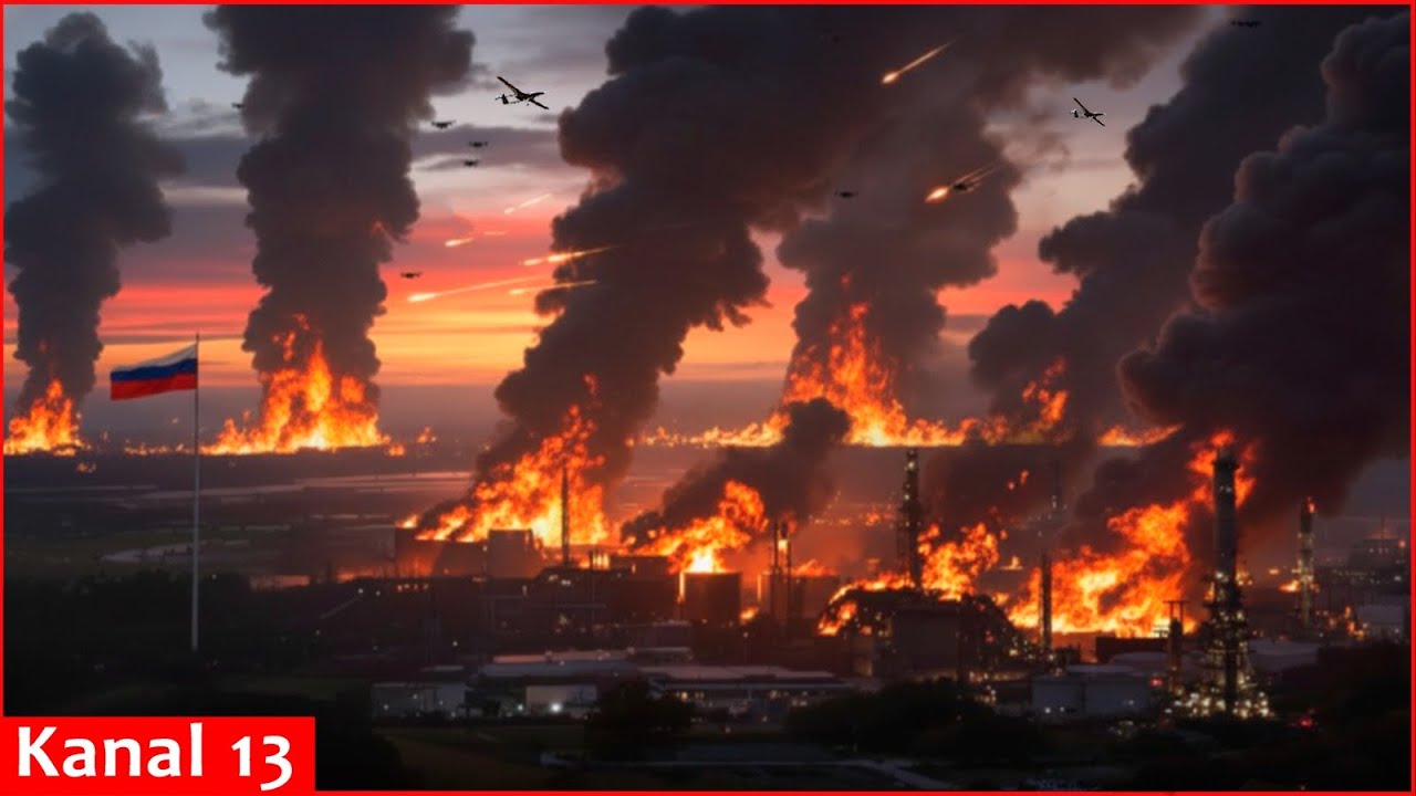 From Kstovo to Bashkortostan:Ukraine put Russia on fire to avenge strikes on civilian infrastructure