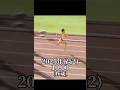 清水空跳選手🇯🇵100m年次ベスト