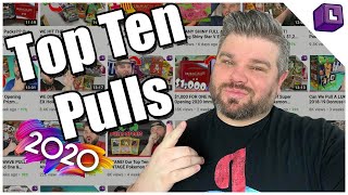 Our Top Ten MOST INSANE Sports Cards Pulls Of 2020!!