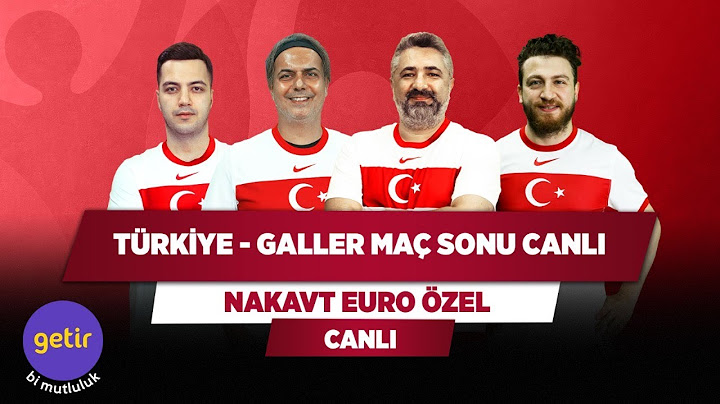 Türkiye - Galler Maç Sonu Canlı | Serdar Ali Çelikler & Ali Ece & Uğur K. & Yağız S. | Nakavt