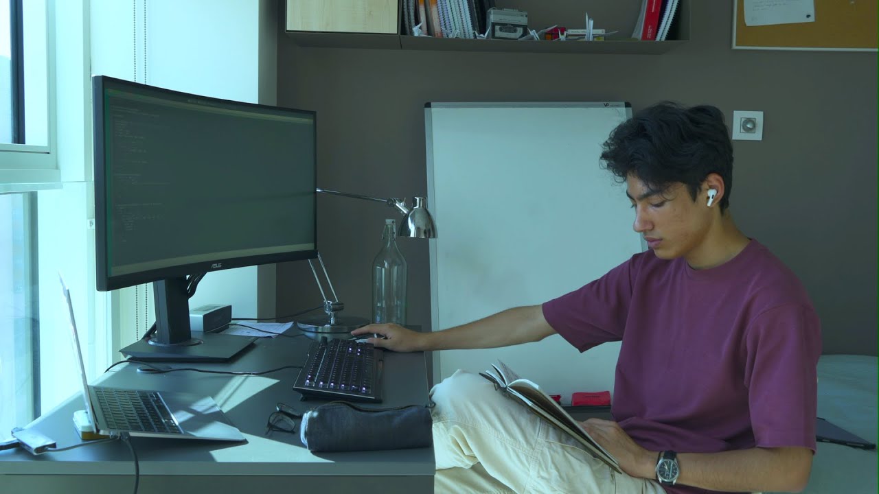 live 5h 50/10 pomodoro study with me | rain sounds