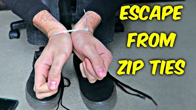 Escape From Zip Ties With Shoelaces A Quick 2024