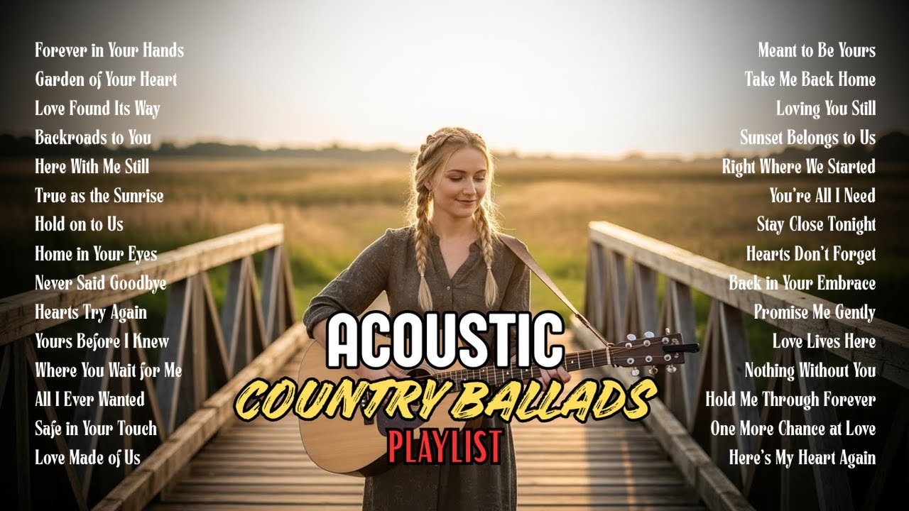 Old Barn Country Glow – Simple, Warm & Pure Peaceful Acoustic Guitar