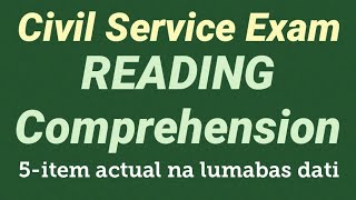 READING COMPREHENSION with Simpleng TIPS | lumabas dati