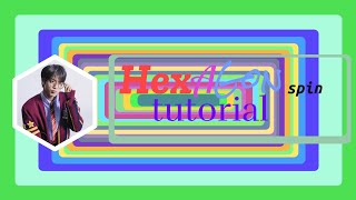 {alight motion}/hexagon spin/-tutorial-