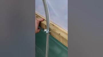 How amazing does this polytunnel cover sound DRUM TIGHT?