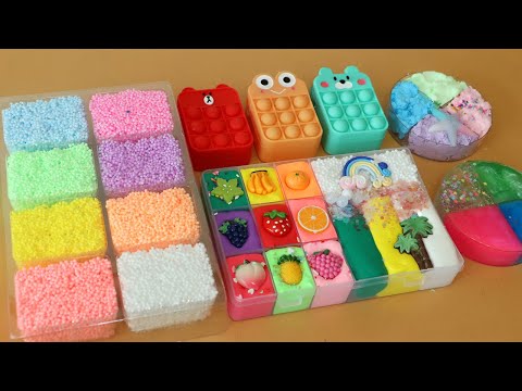 Mixing Random Things Into Slime!Most Satisfying Slime Video★ASMR★#ASMR