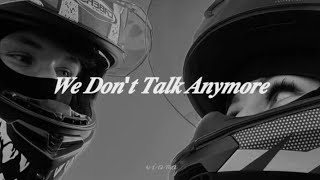 WE DON'T TALK ANYMORE | Charlie Puth ft. Selena Gomez | slowed to perfection 🎧🤍 @vior_jk 