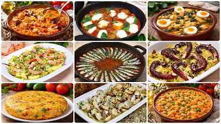 ¿Otra vez lo mismo para comer? 11 Recetas de la Dieta Mediterránea para comer bien toda la semana.