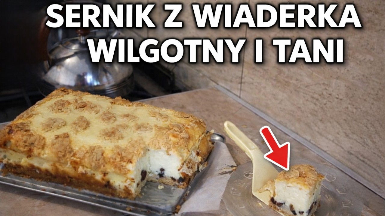 Sernik z wiaderka, który ZAWSZE się udaje. Tylko chwila pracy i gotowe! Sekret idealnego sernika