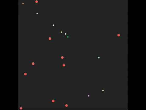 ant communication simulation