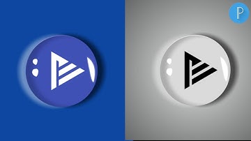 Water drop logo in pixellab (Akshadhar TV)