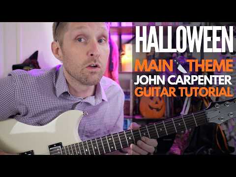 Halloween Main Theme By John Carpenter Guitar Tutorial Guitar Lessons With Stuart