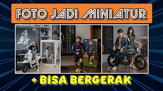 LAGI VIRAL‼️Cara Bikin Foto Jadi Miniatur   Bisa Bergerak
