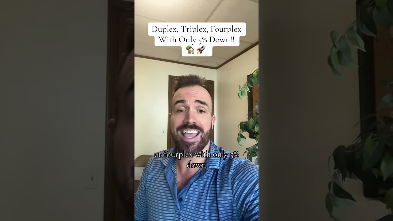 DM me to get prequalified to buy a multi unit property with as little as 5% down 