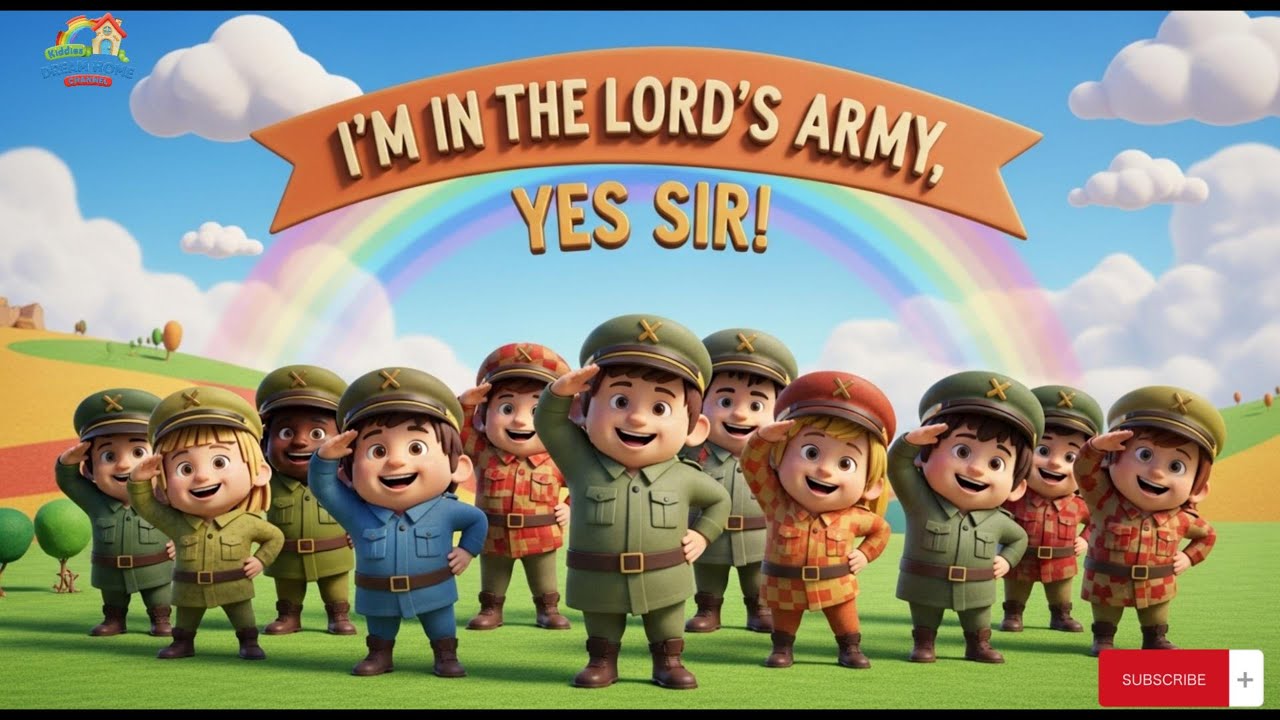 🙏 I’m in the Lord’s Army, Yes Sir! | Christian Kids and Toddler Worship Song  ✝️🎶