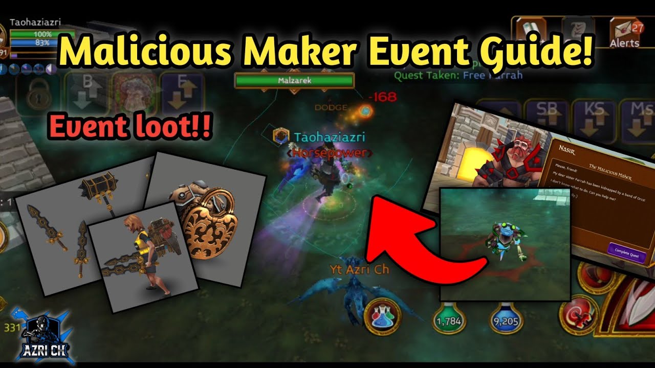 Руководство по событию Malicious Maker 2025 | Руководство по событию Arcane Legend 2025