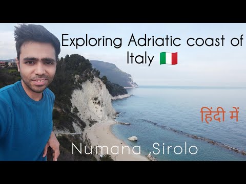 Exploring Adriatic coast of Italy | Marche | Numana | Sirolo | Travel vlog