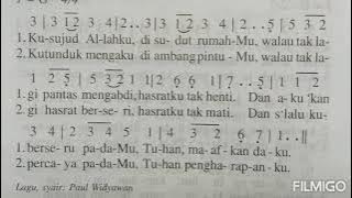 Madah Bakti 169 🙏KUSUJUD ALLAHKU🙏