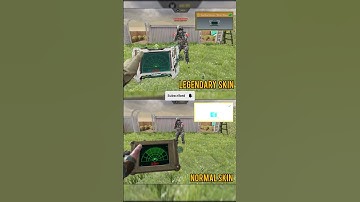 Legendary Heartbeat Sensor VS Normal Heartbeat Sensor In Cod Mobile.....✅ #codmshorts#codm#trending