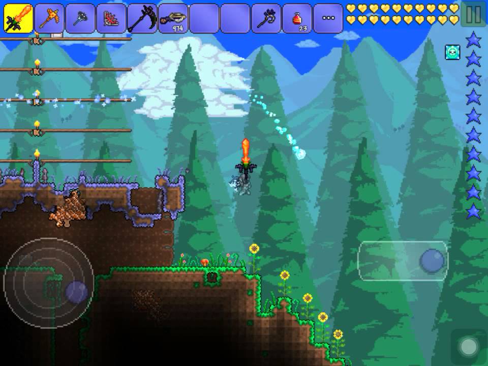 Terraria How to get pumpkin moon medallion iOS/Android YouTube