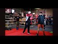 Changing levels with the jab & the right hand is key to opening up an opportunity for a liver shot.
