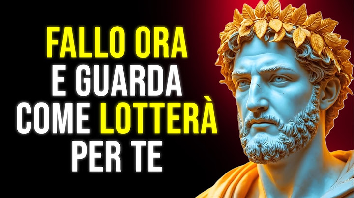DA RESPINGERTI A LOTTARE PER TE IN MENO DI UNA SETTIMANA | Stoicismo