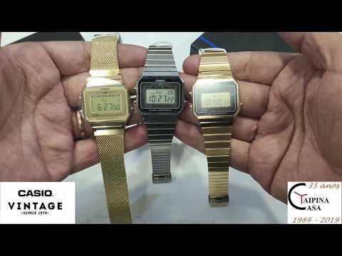 NEW Casio Vintage A700W SERIES
